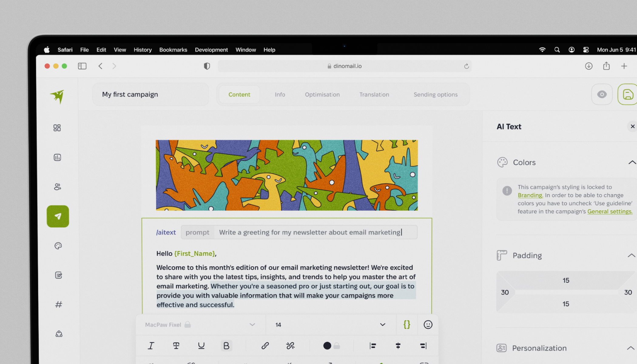 DinoMail — The new generation of email marketing platforms
