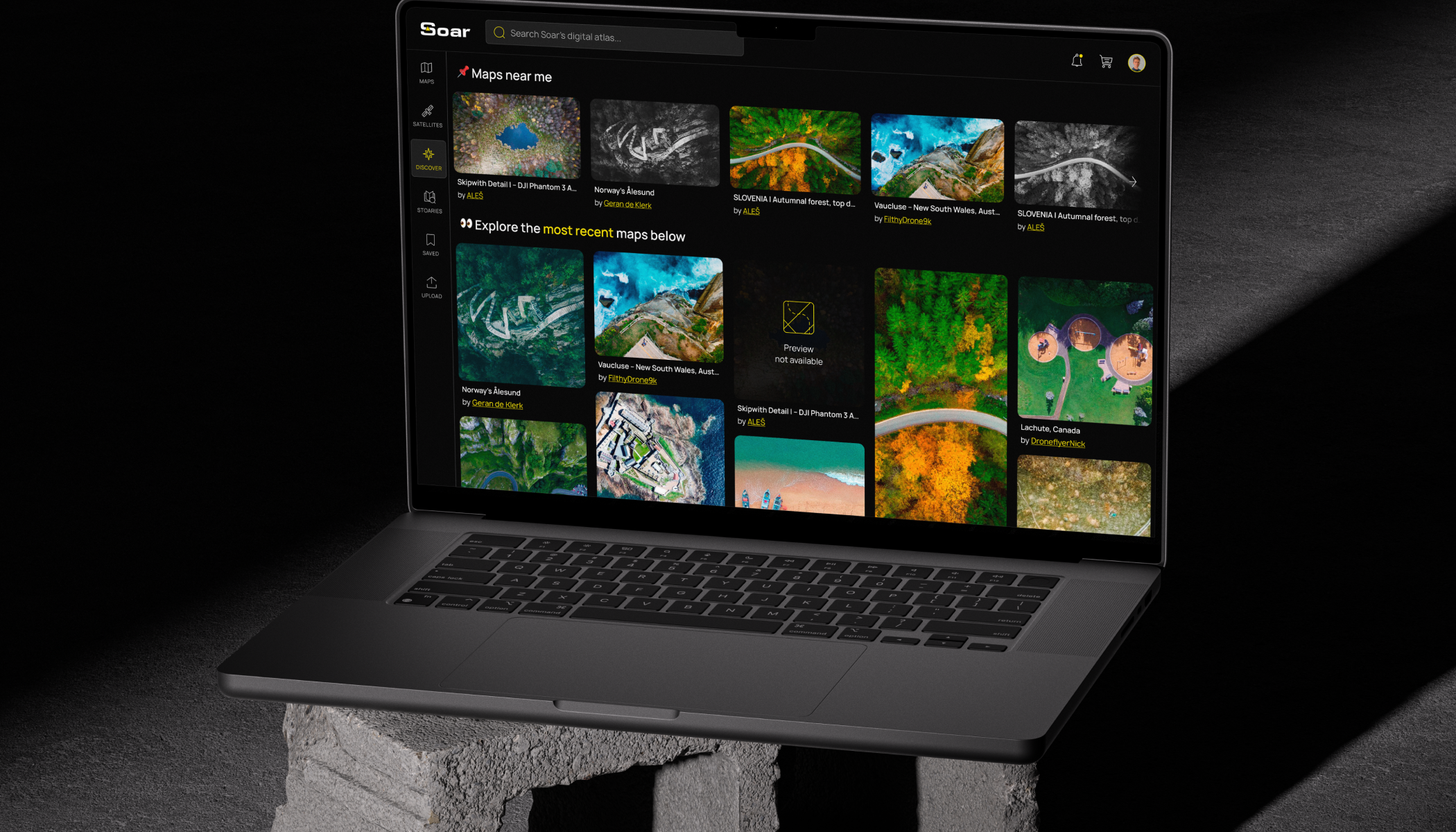 SOAR — The world's largest online atlas, and the home of maps on the internet